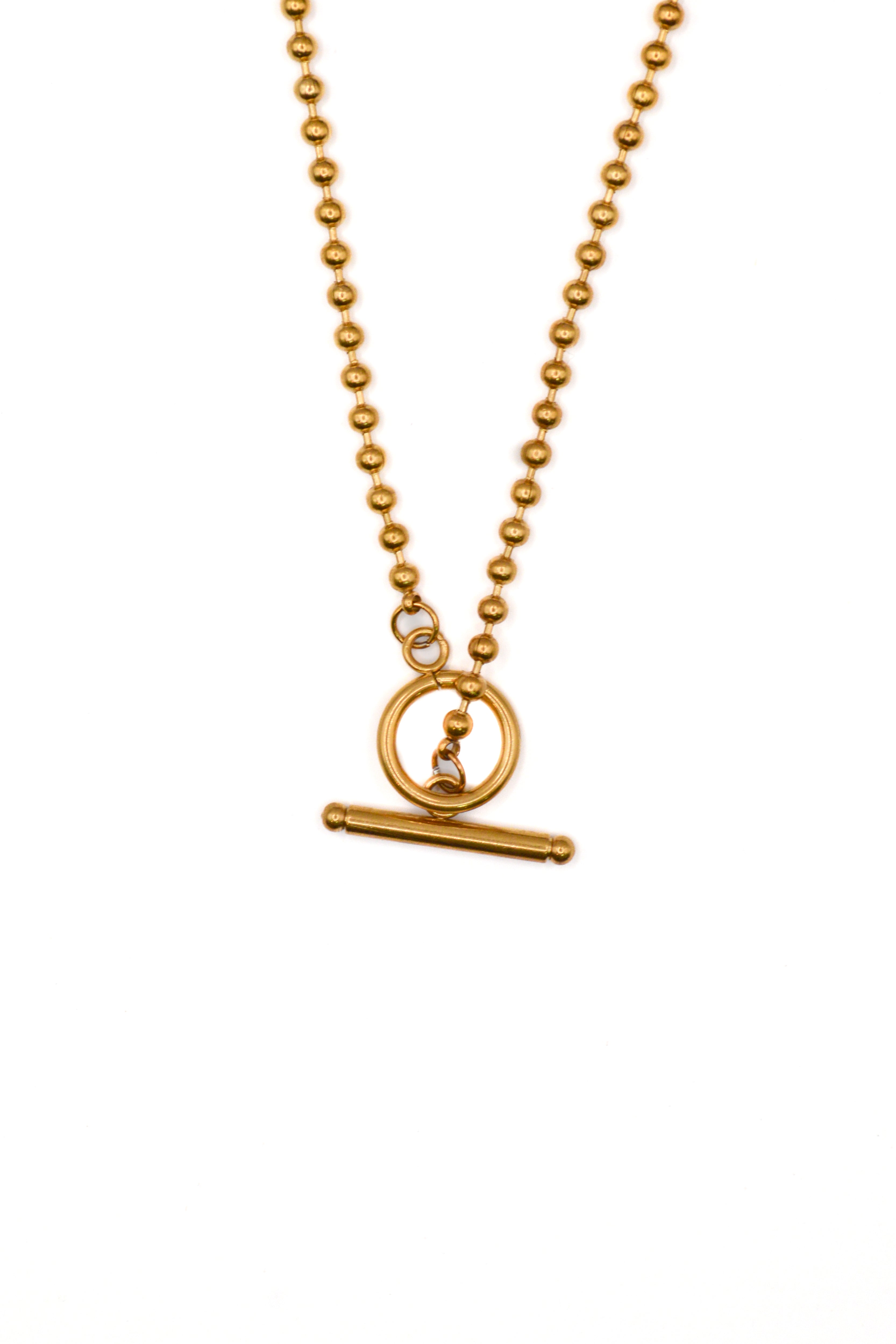 BEGI TOGGLE CHAIN NECKLACE