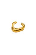 MELTED GOLD RING