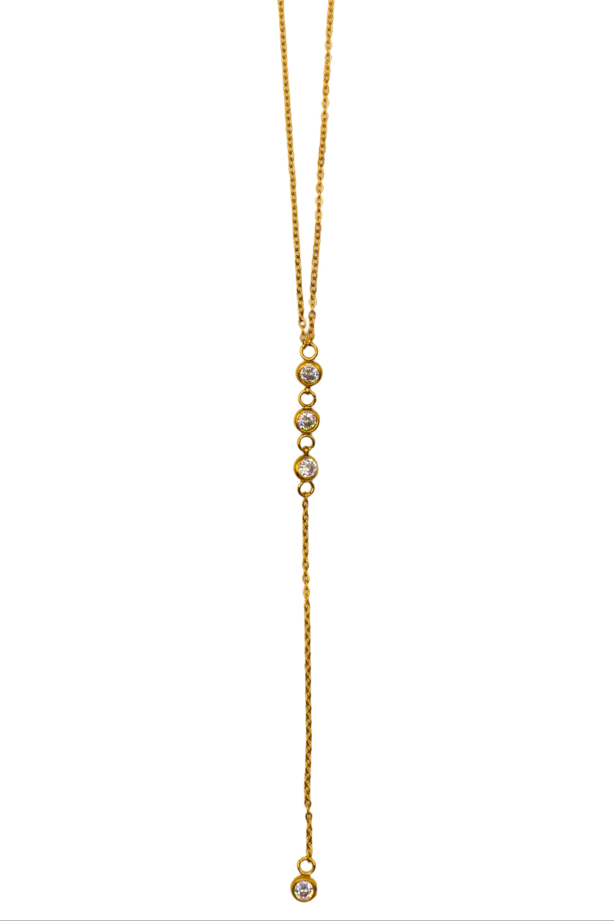 DRIPPING DIAMONDS NECKLACE